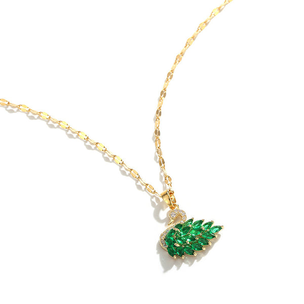 197-green-swan-green-gold